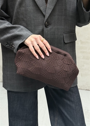 Shelly clutch Chocolate Pico 